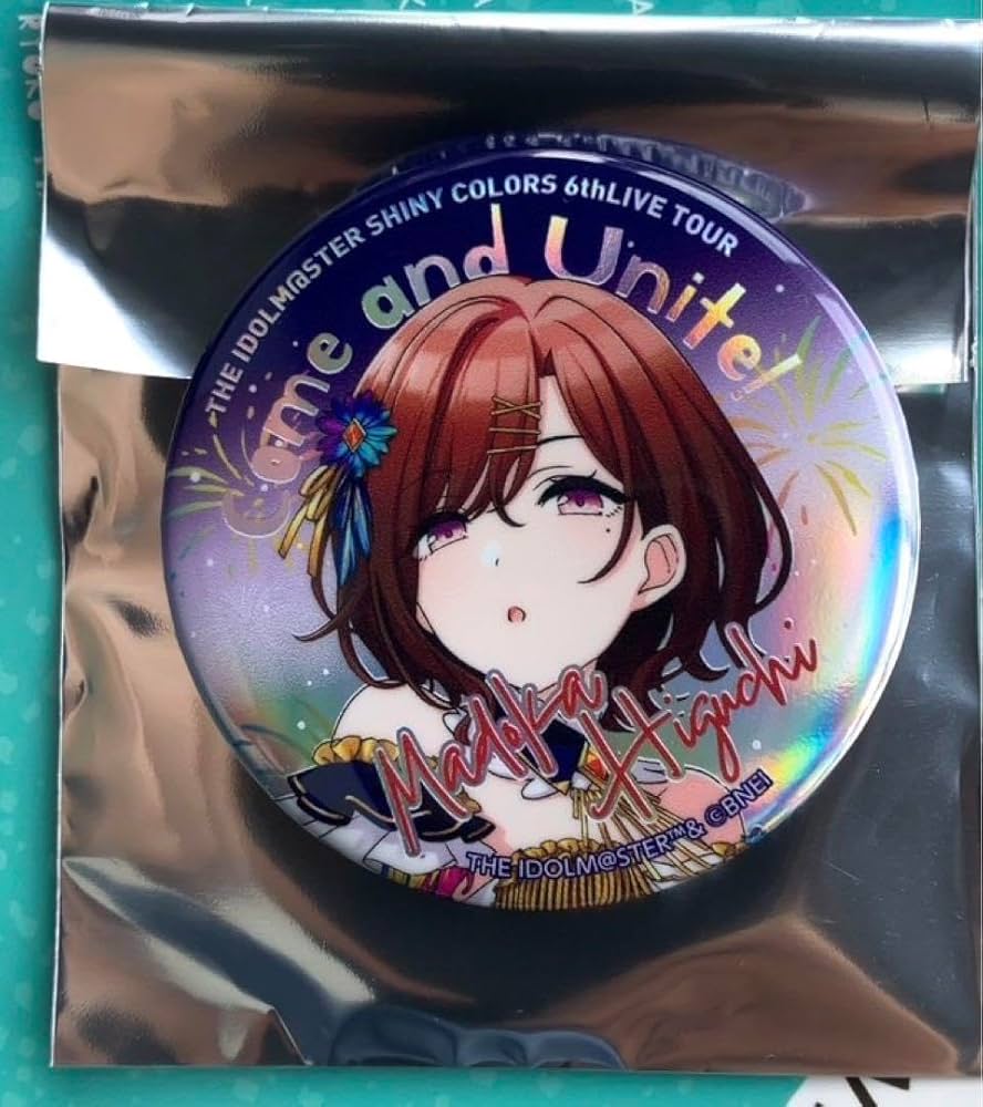 樋口円香 オーロラ缶バッジ Amazon.co.jp: シャニマス 6th 樋口円香 オーロラ缶バッジ
